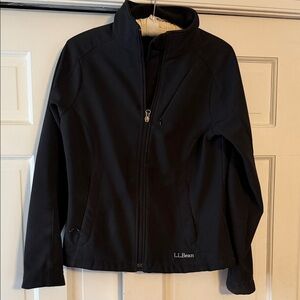 L.L. Bean Classic black Softshell Jacket